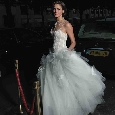 Witte jurk a la vivienne westwood