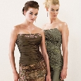 Mooie strapless jurken voor bruidsmeisjes